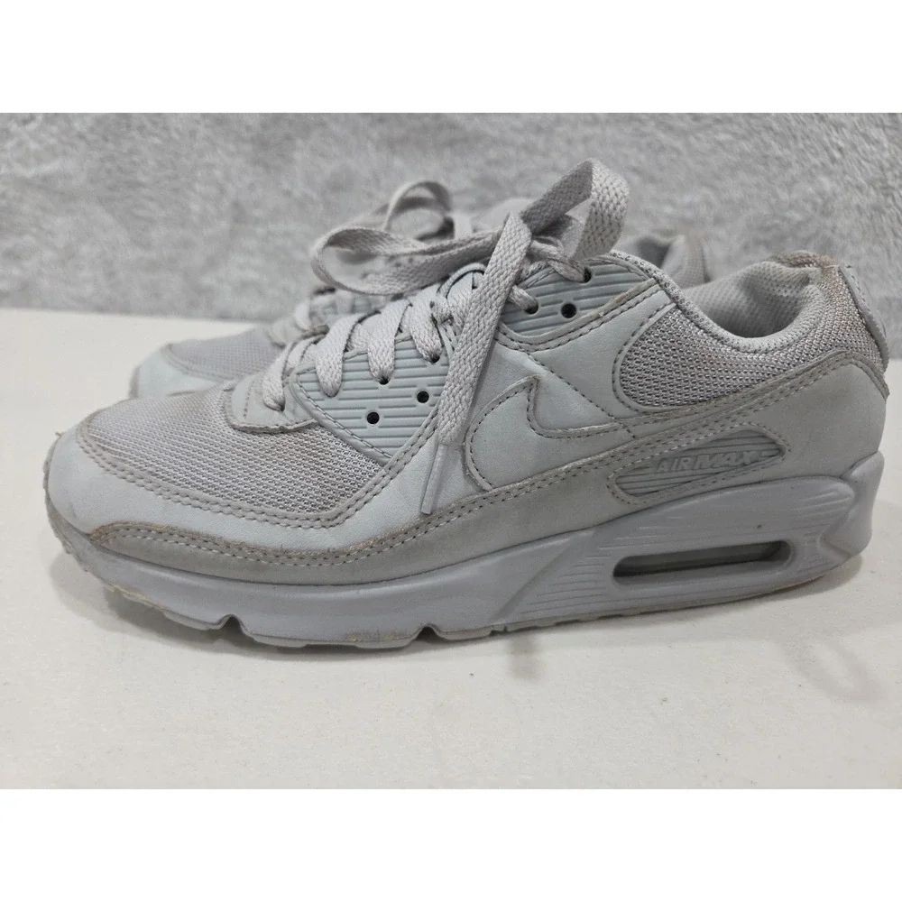 Nike Men's Air Max 90 Sneakers LB3 Triple Wolf Grey CN8490-001 Sz9.5